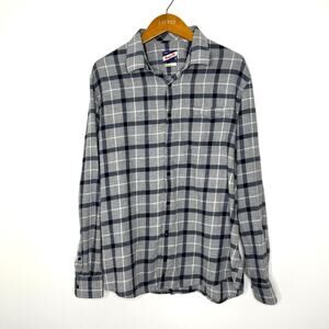 Johnnie O Hangin Out Fischer Flannel‎ shirt Mens XL